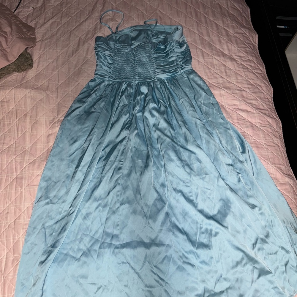 Abercrombie and Fitch satin Emerson midi dress - Picture 6 of 7